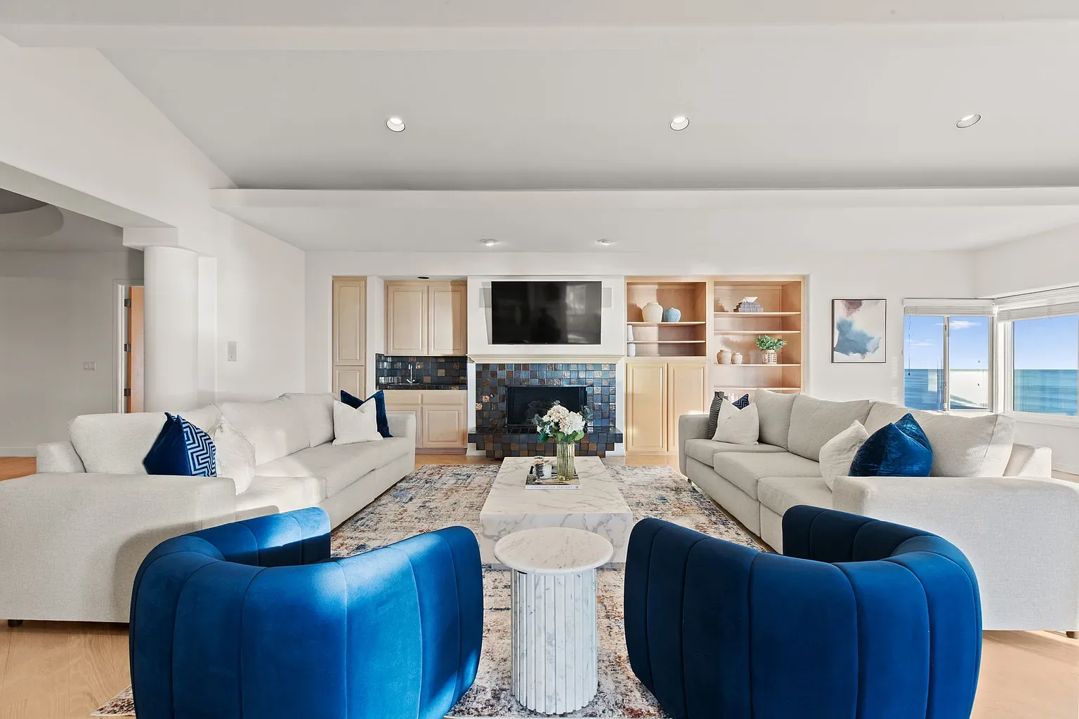 The Sakina House setting on the Palos Verdes coast